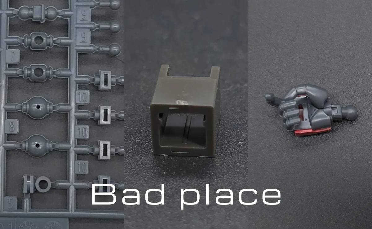 HG シャア専用ザクII 赤い彗星Ver. レビュー コラージュ 03