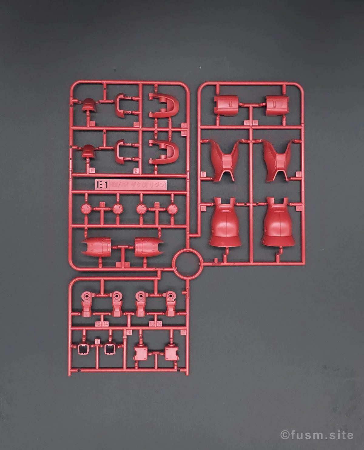 HG シャア専用ザクII 赤い彗星Ver. レビュー ランナー 05