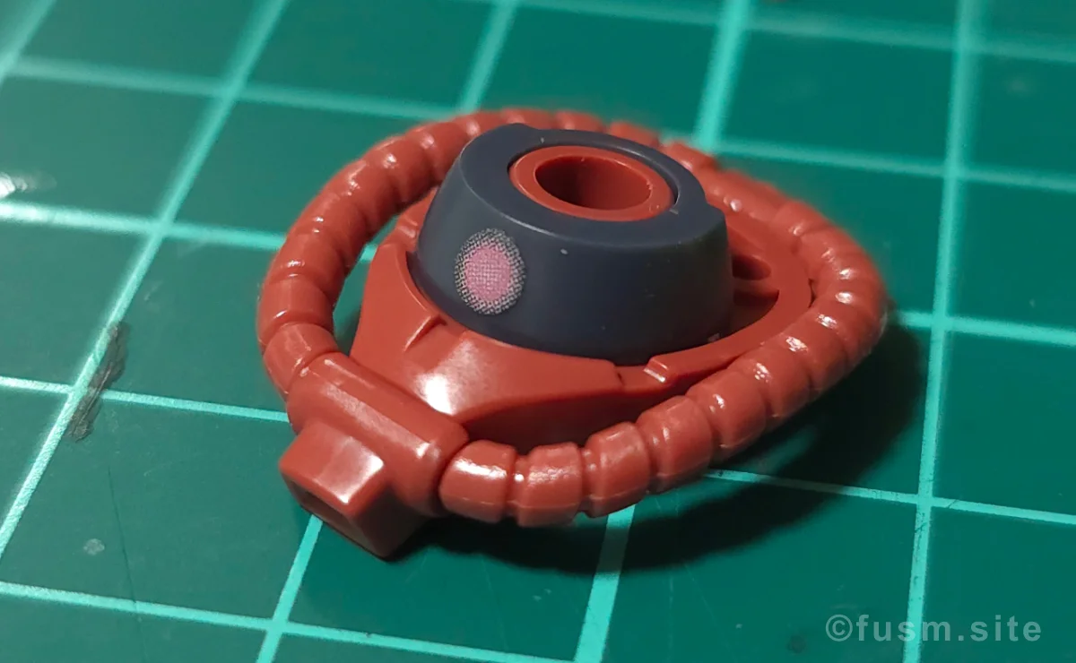 HG シャア専用ザクII 赤い彗星Ver. レビュー パーツ・構造・組み立て 04