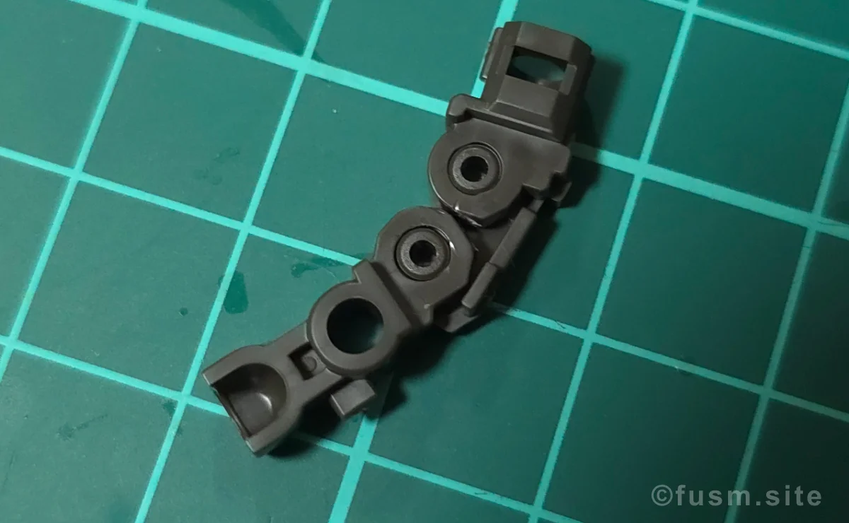 HG シャア専用ザクII 赤い彗星Ver. レビュー パーツ・構造・組み立て 06