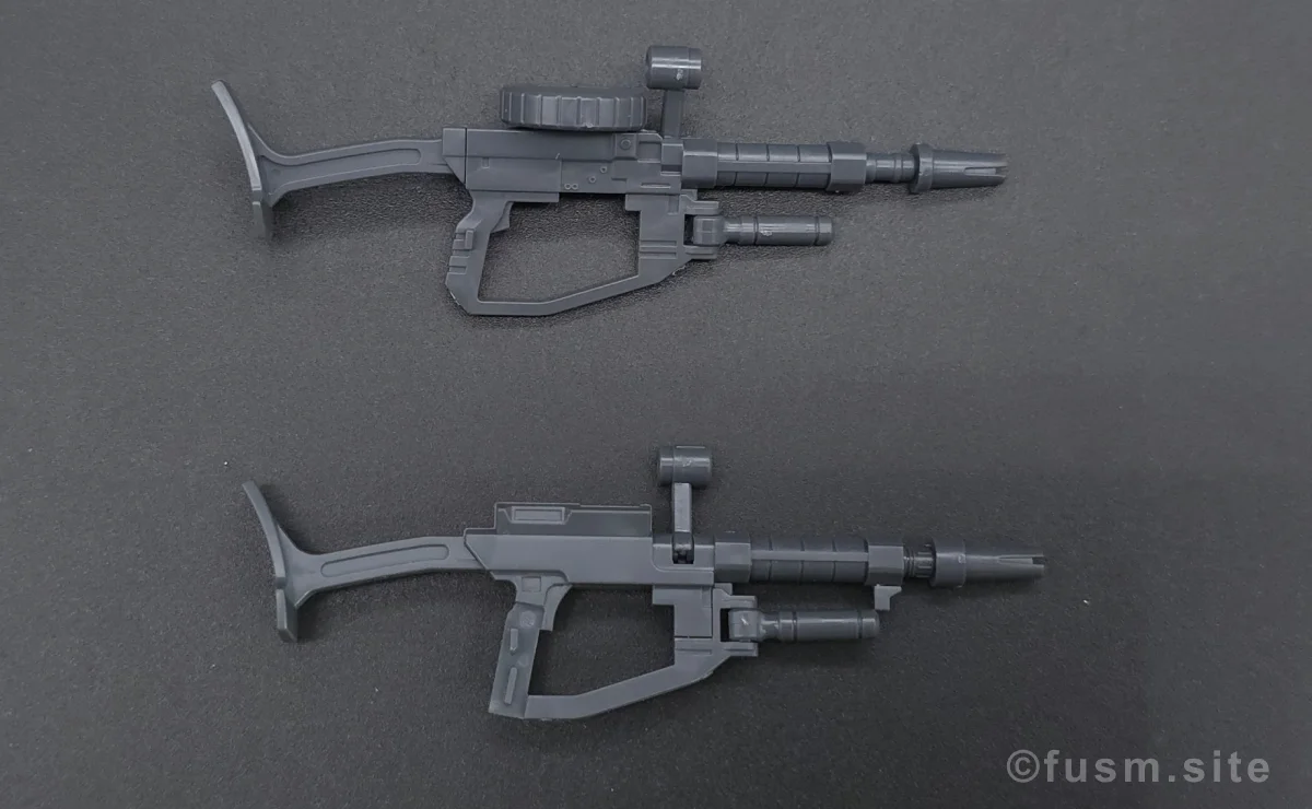 HG シャア専用ザクII 赤い彗星Ver. レビュー 付属品 01