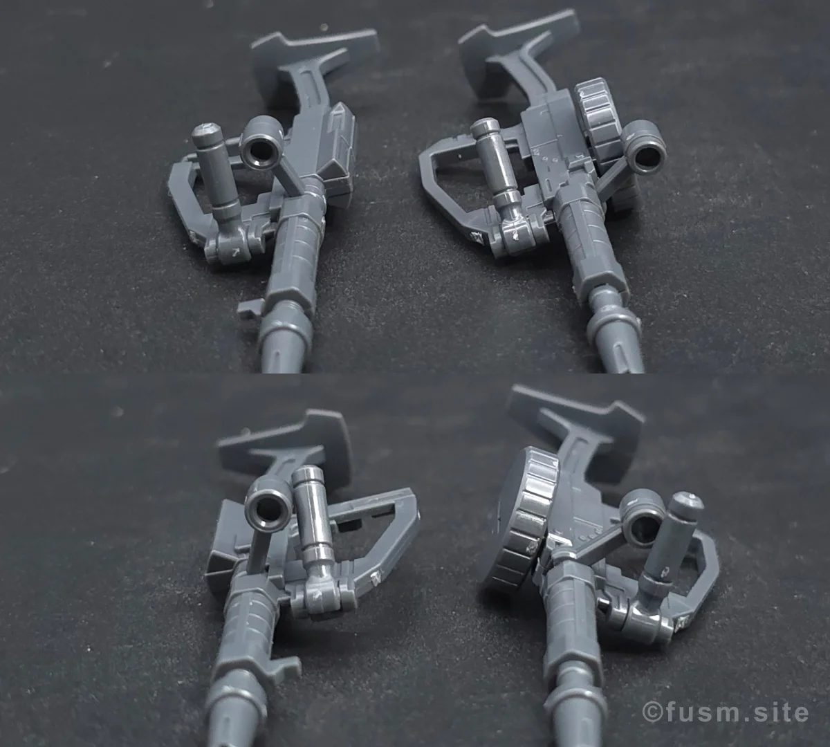 HG シャア専用ザクII 赤い彗星Ver. レビュー 付属品 02