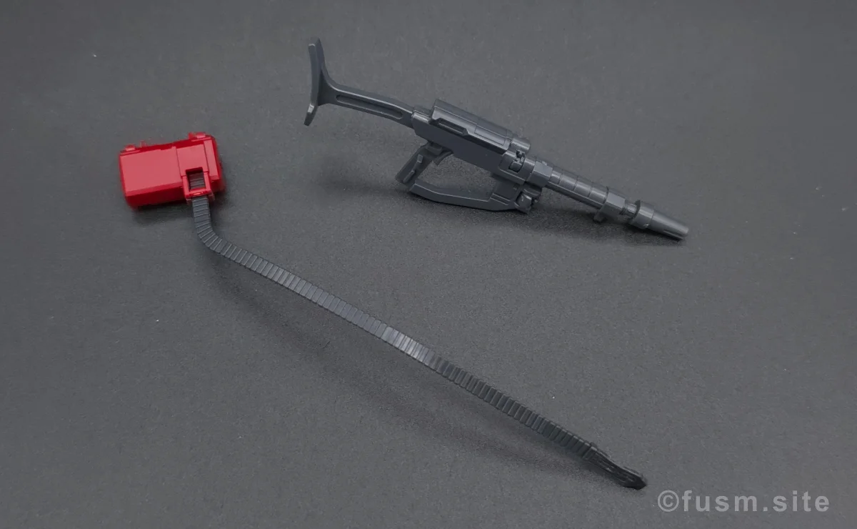 HG シャア専用ザクII 赤い彗星Ver. レビュー 付属品 03