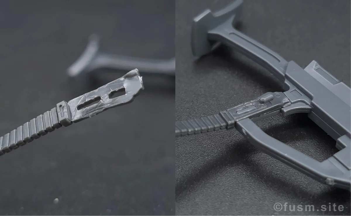 HG シャア専用ザクII 赤い彗星Ver. レビュー 付属品 04