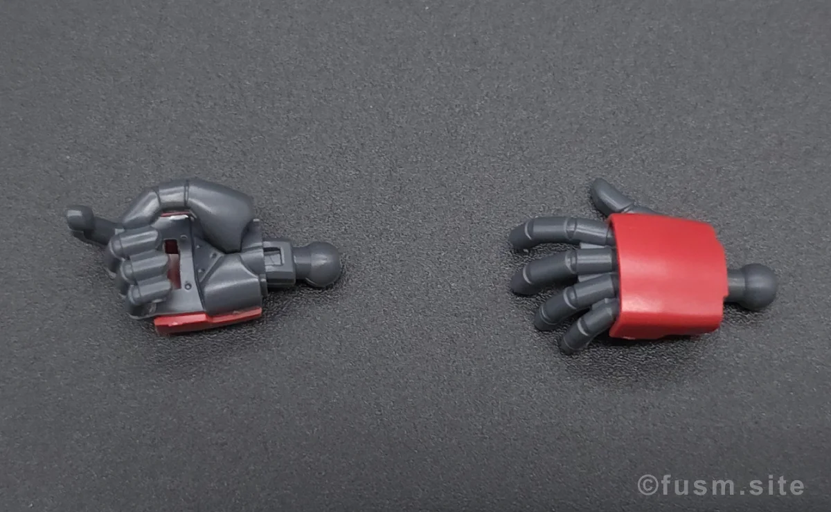 HG シャア専用ザクII 赤い彗星Ver. レビュー 付属品 05