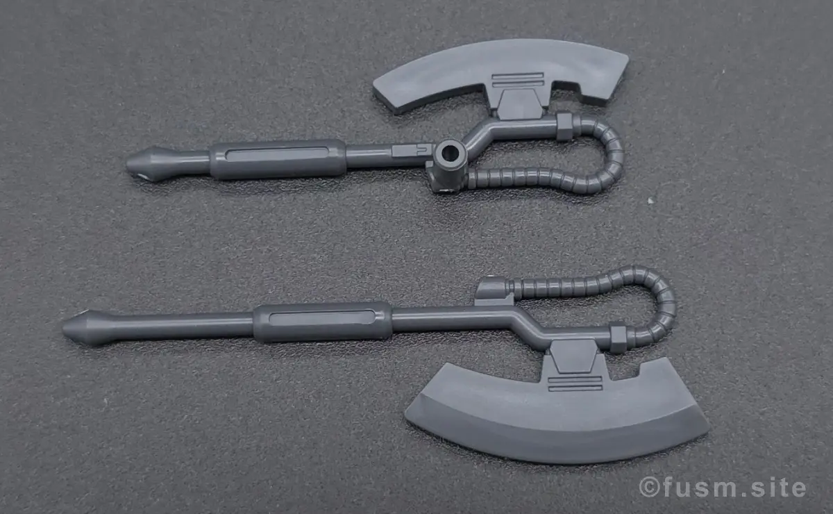 HG シャア専用ザクII 赤い彗星Ver. レビュー 付属品 18