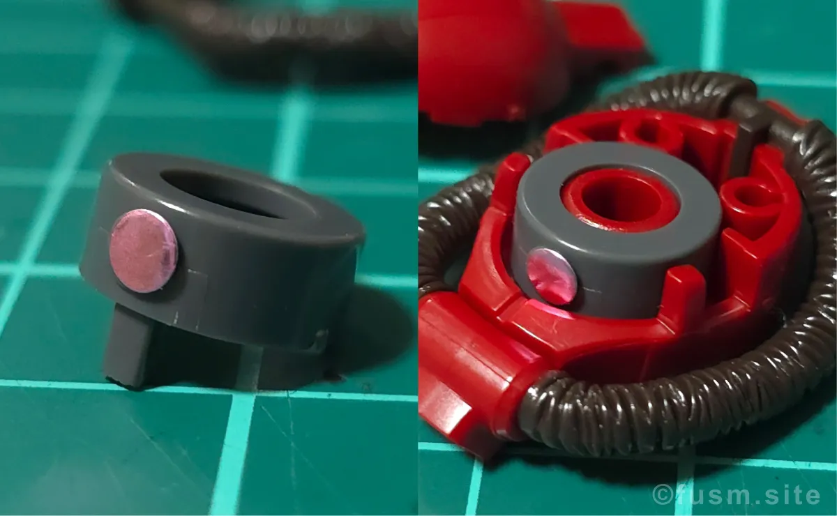 HG サイコ・ザク(ガンダム サンダーボルト版) レビュー パーツ・構造・組み立て 06