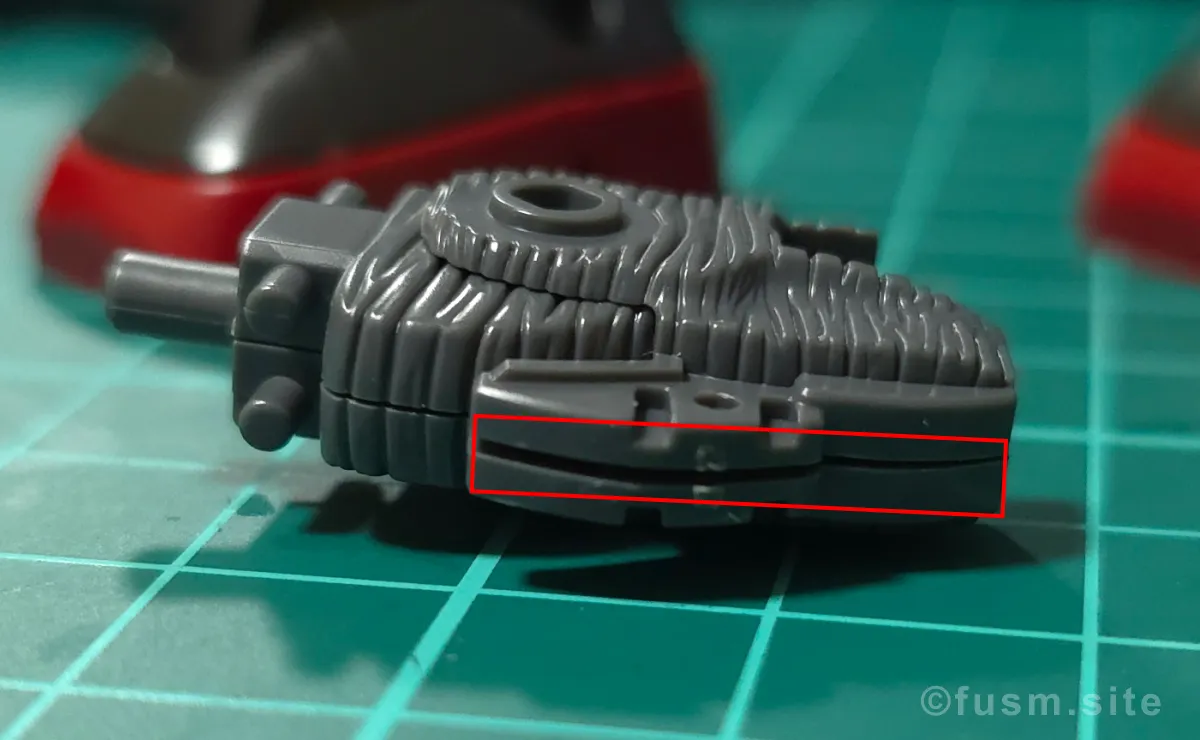 HG サイコ・ザク(ガンダム サンダーボルト版) レビュー パーツ・構造・組み立て 11