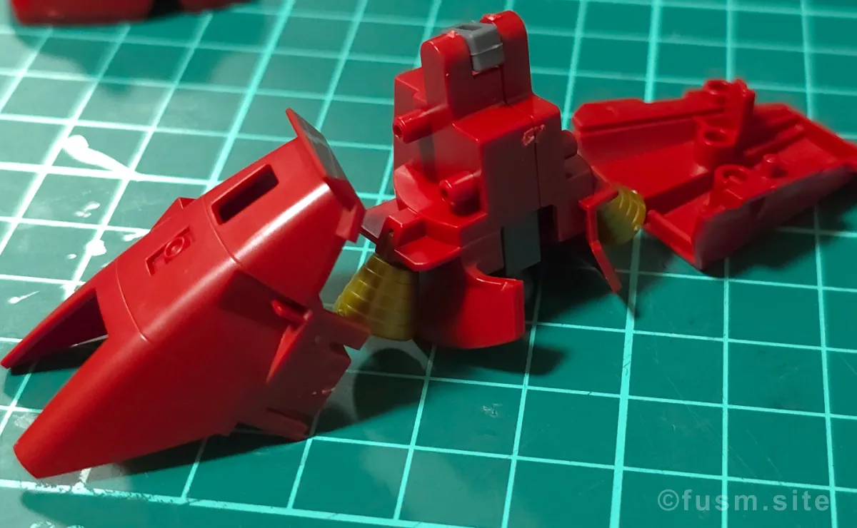 HG サイコ・ザク(ガンダム サンダーボルト版) レビュー パーツ・構造・組み立て 15