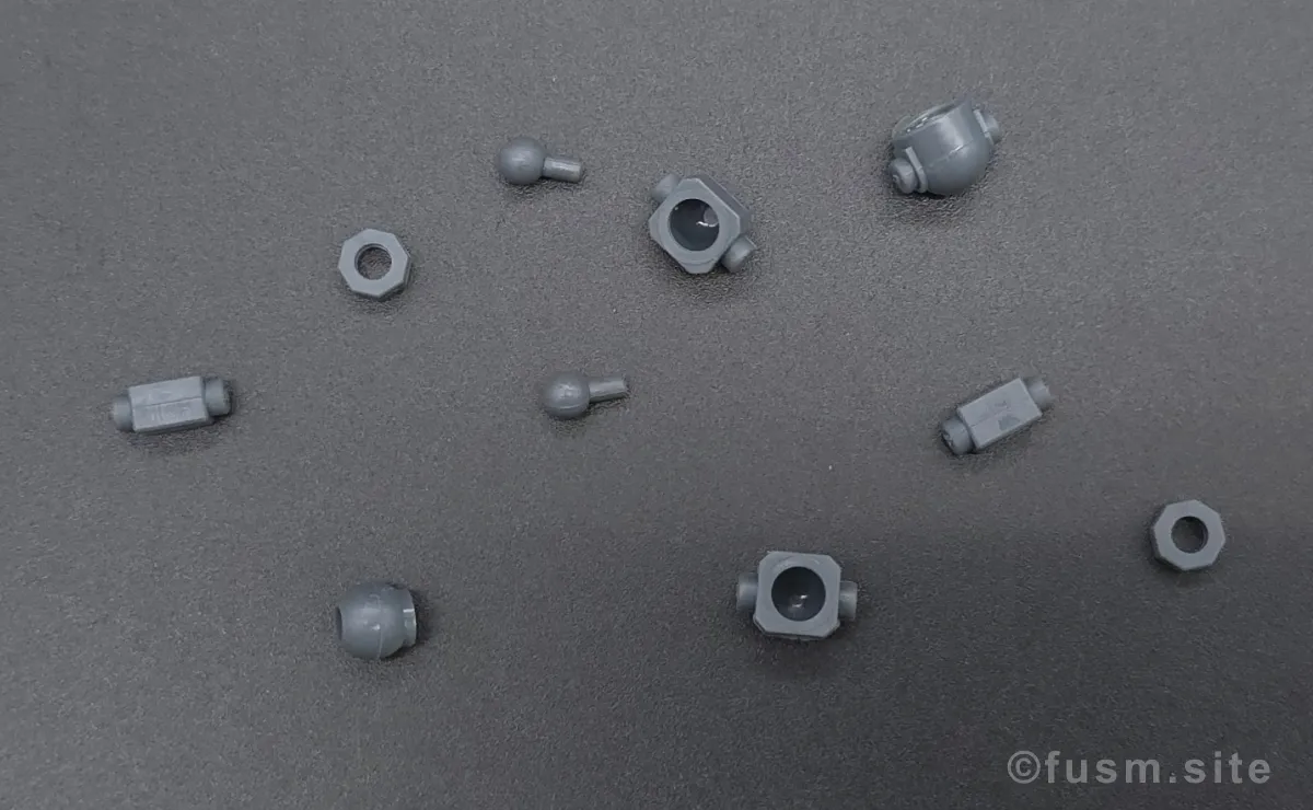 HG サイコ・ザク(ガンダム サンダーボルト版) レビュー パーツ・構造・組み立て 16