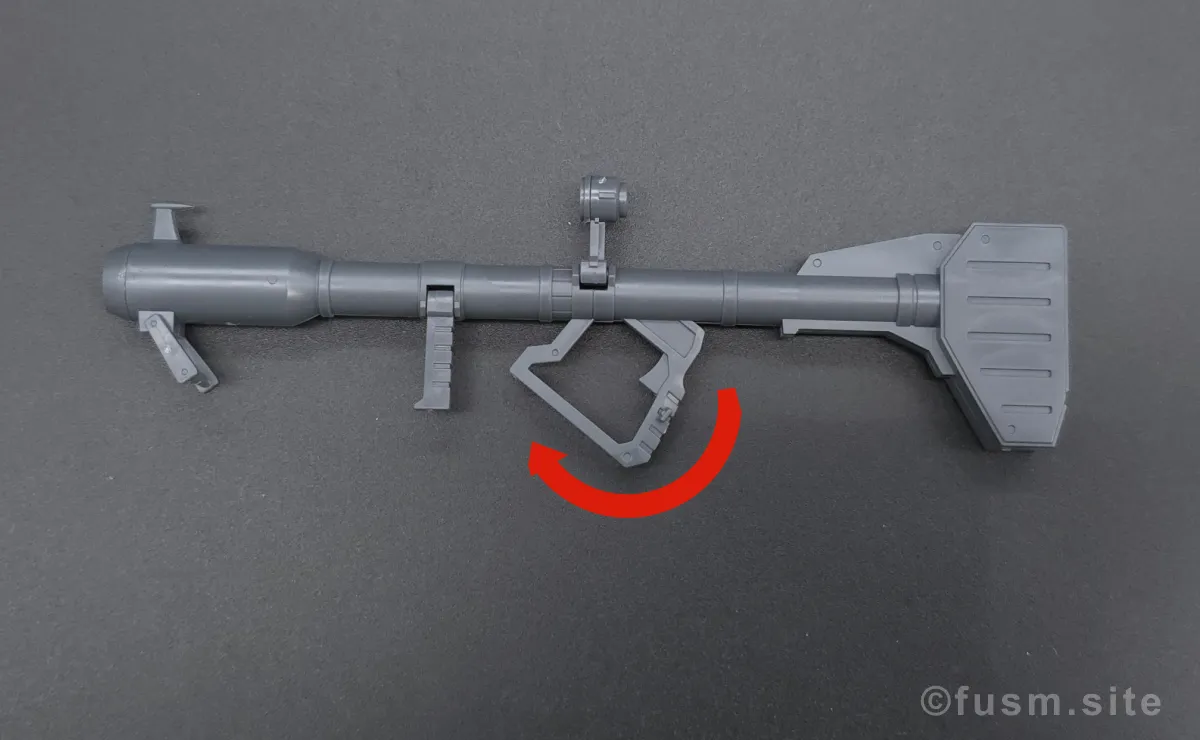 HG サイコ・ザク(ガンダム サンダーボルト版) レビュー 付属品 03