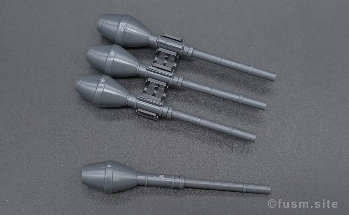 HG サイコ・ザク(ガンダム サンダーボルト版) レビュー 付属品 06