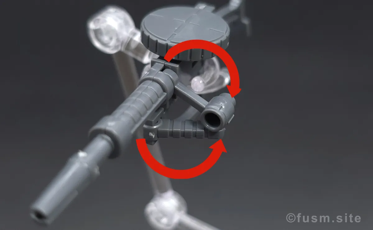 HG サイコ・ザク(ガンダム サンダーボルト版) レビュー 付属品 10