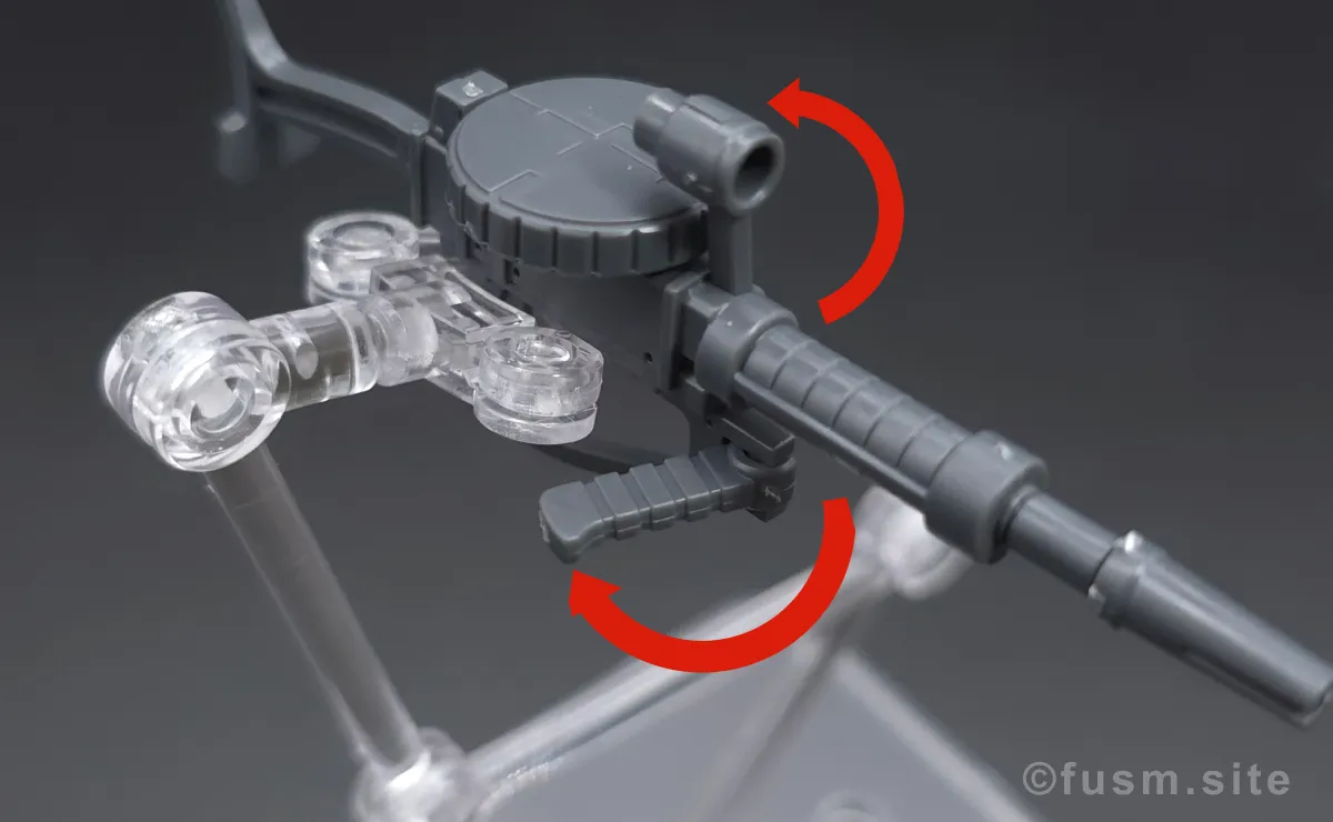 HG サイコ・ザク(ガンダム サンダーボルト版) レビュー 付属品 11