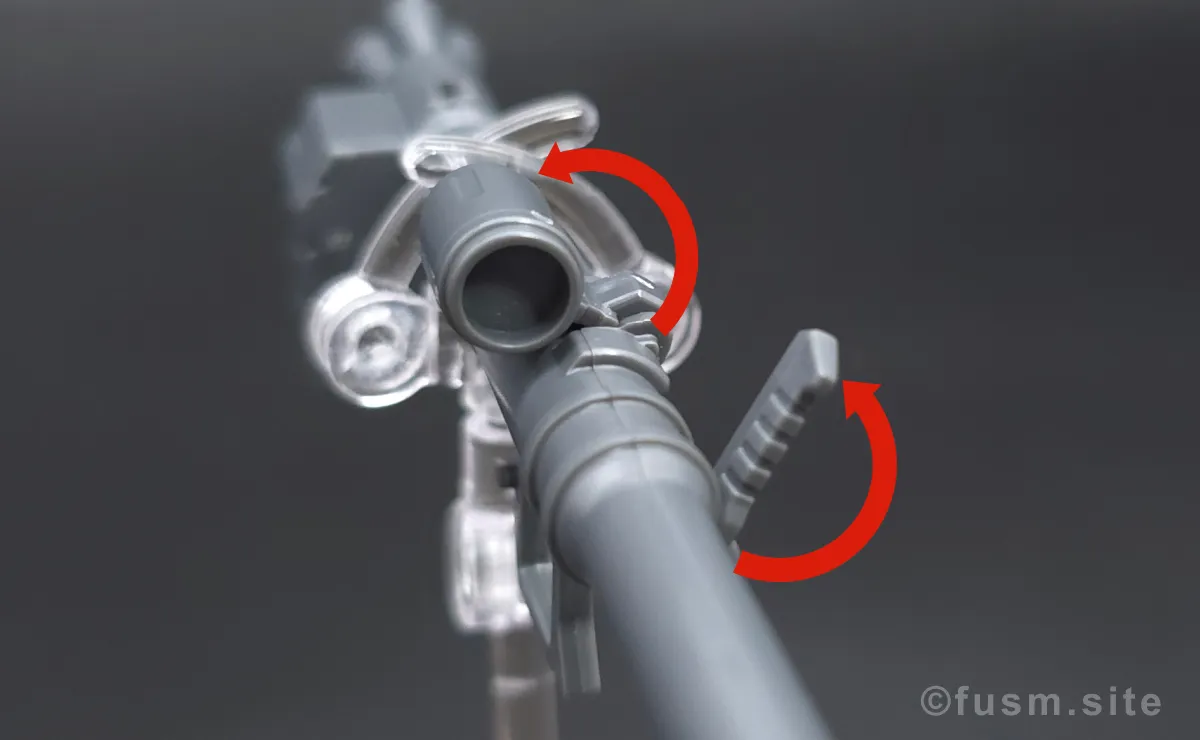 HG サイコ・ザク(ガンダム サンダーボルト版) レビュー 付属品 22