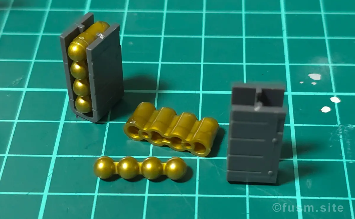 HG サイコ・ザク(ガンダム サンダーボルト版) レビュー 付属品 1