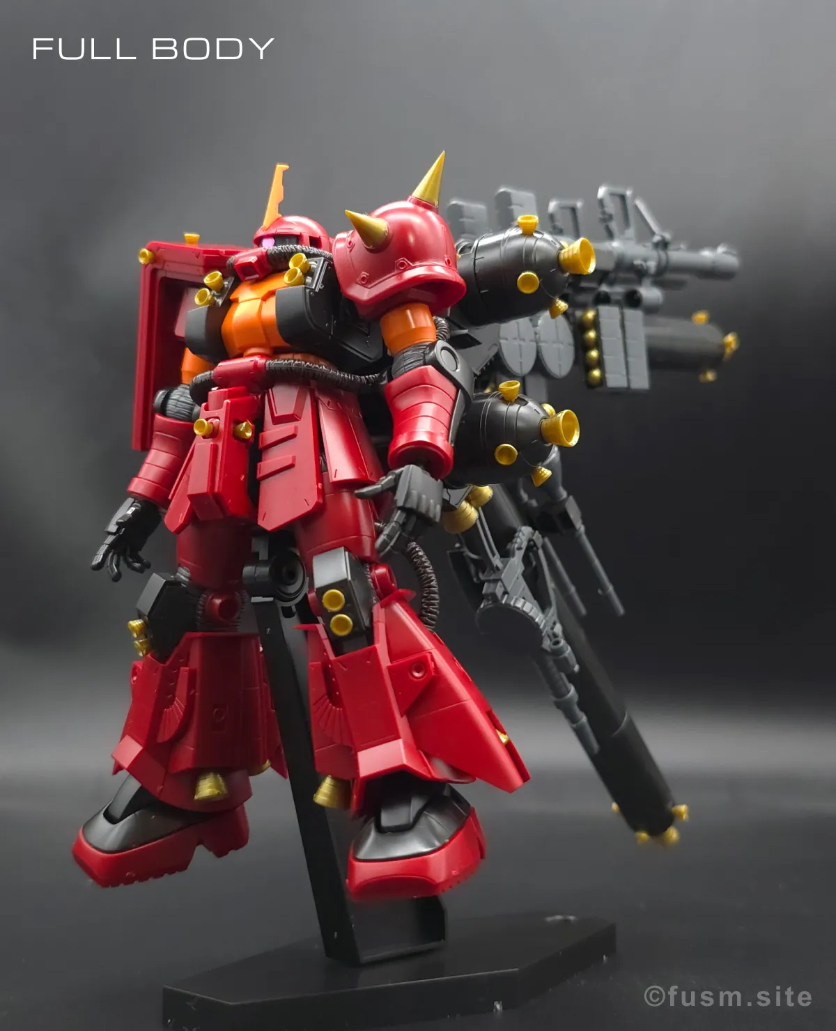 HG サイコ・ザク(ガンダム サンダーボルト版) レビュー 多角的に見た全体の外観・素組み 02