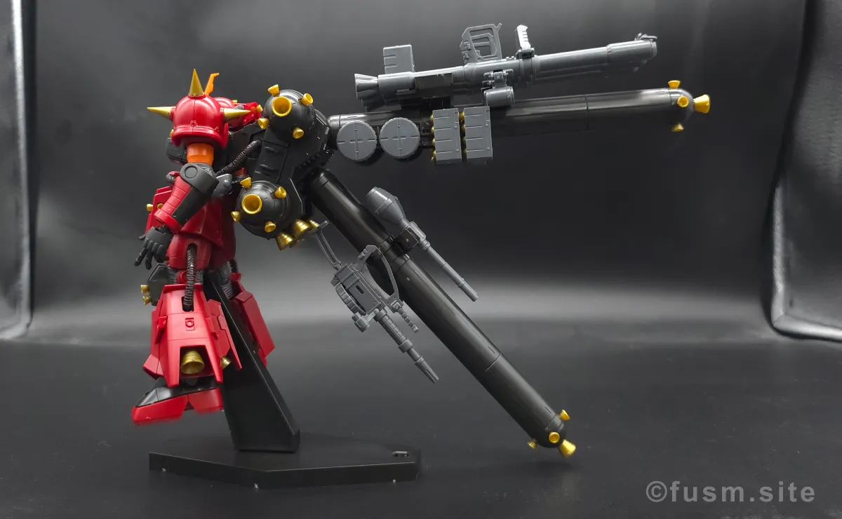 HG サイコ・ザク(ガンダム サンダーボルト版) レビュー 多角的に見た全体の外観・素組み 04