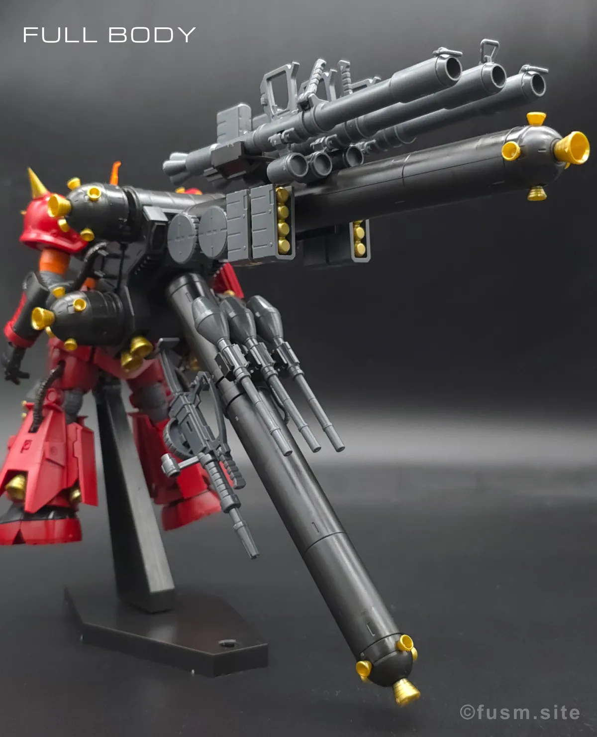 HG サイコ・ザク(ガンダム サンダーボルト版) レビュー 多角的に見た全体の外観・素組み 05