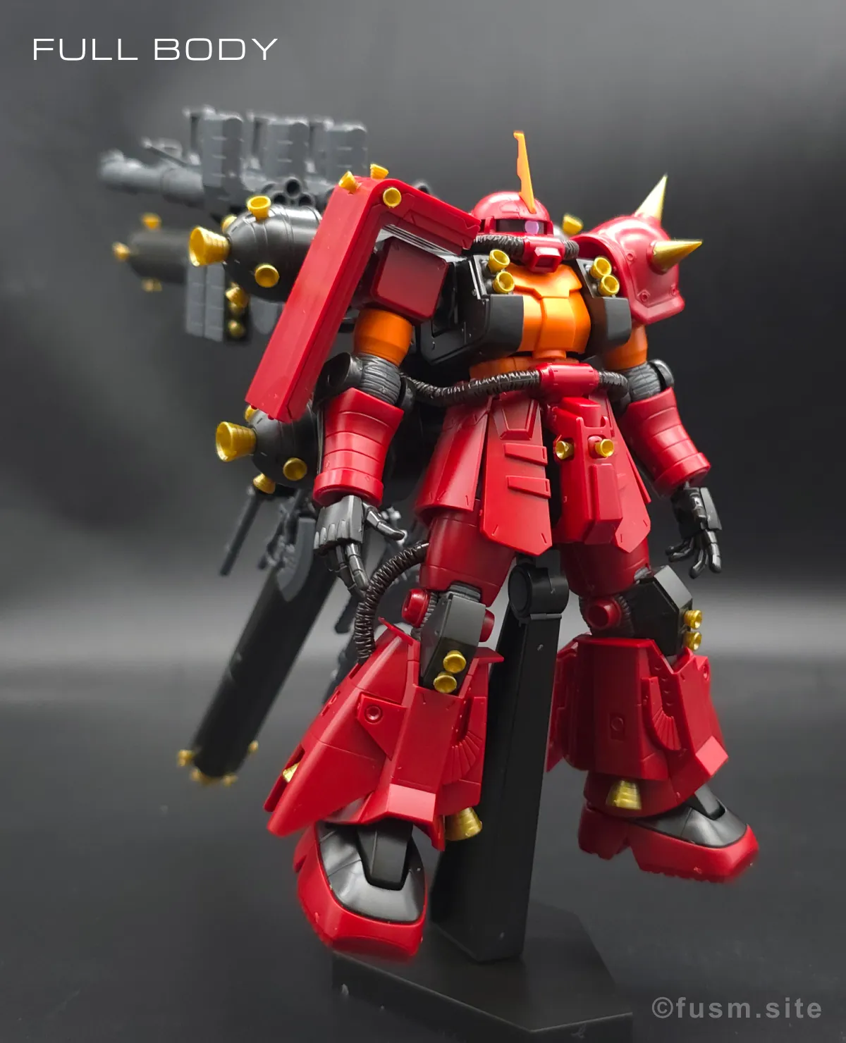 HG サイコ・ザク(ガンダム サンダーボルト版) レビュー 多角的に見た全体の外観・素組み 07