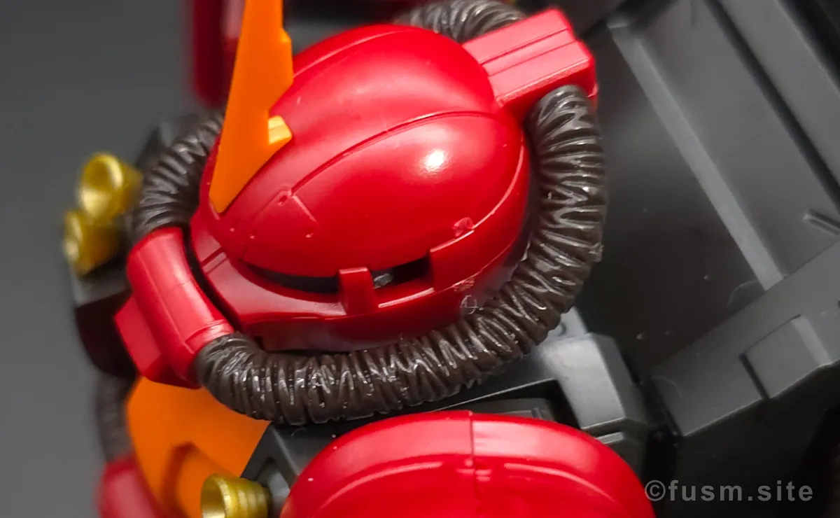 HG サイコ・ザク(ガンダム サンダーボルト版) レビュー 頭部ディテール 02