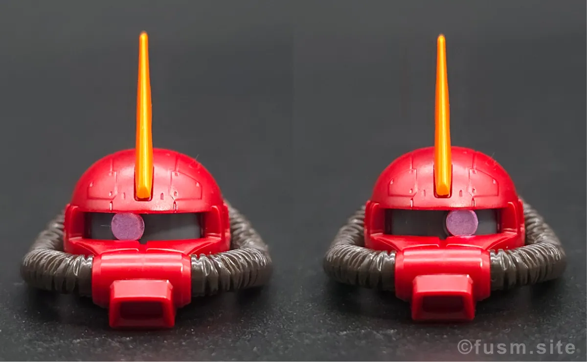 HG サイコ・ザク(ガンダム サンダーボルト版) レビュー 頭部ディテール ギミック 01