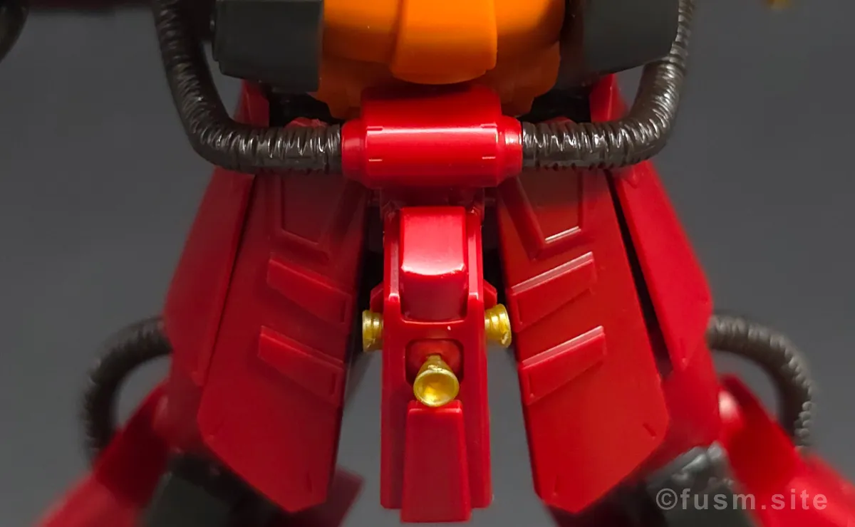 HG サイコ・ザク(ガンダム サンダーボルト版) レビュー 胴体ディテール 1