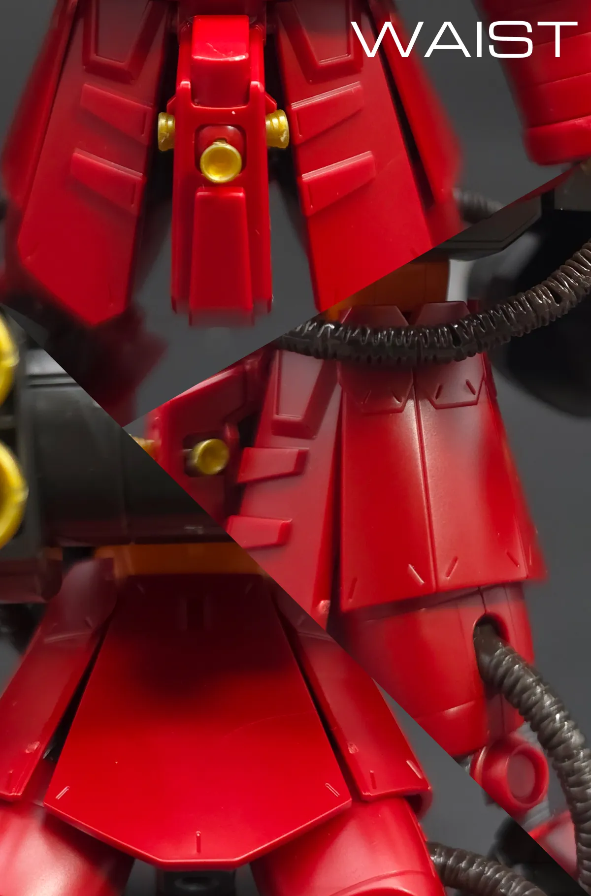 HG サイコ・ザク(ガンダム サンダーボルト版) レビュー 胴体ディテール 02