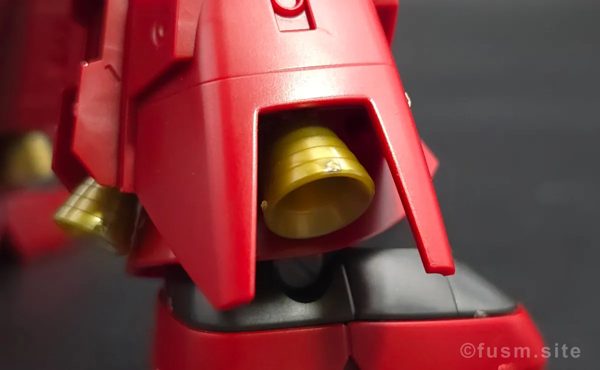 HG サイコ・ザク(ガンダム サンダーボルト版) レビュー 脚部ディテール 04