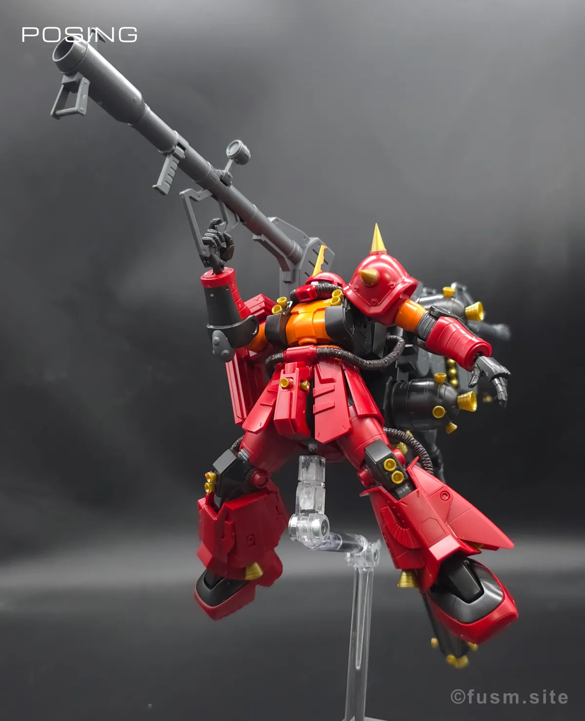 HG サイコ・ザク(ガンダム サンダーボルト版) レビュー ポージング 03