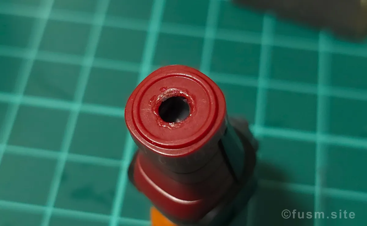 HG サイコ・ザク(ガンダム サンダーボルト版) レビュー 耐久力が弱い箇所 02