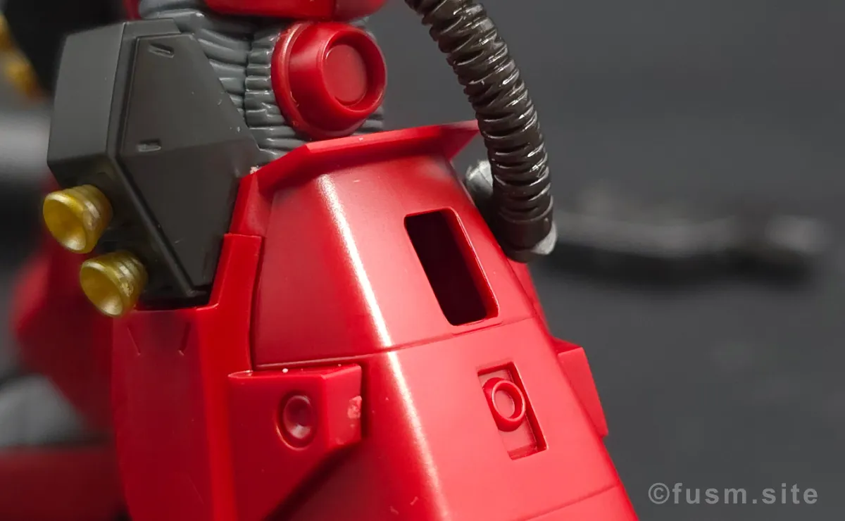 HG サイコ・ザク(ガンダム サンダーボルト版) レビュー 耐久力が弱い箇所 03