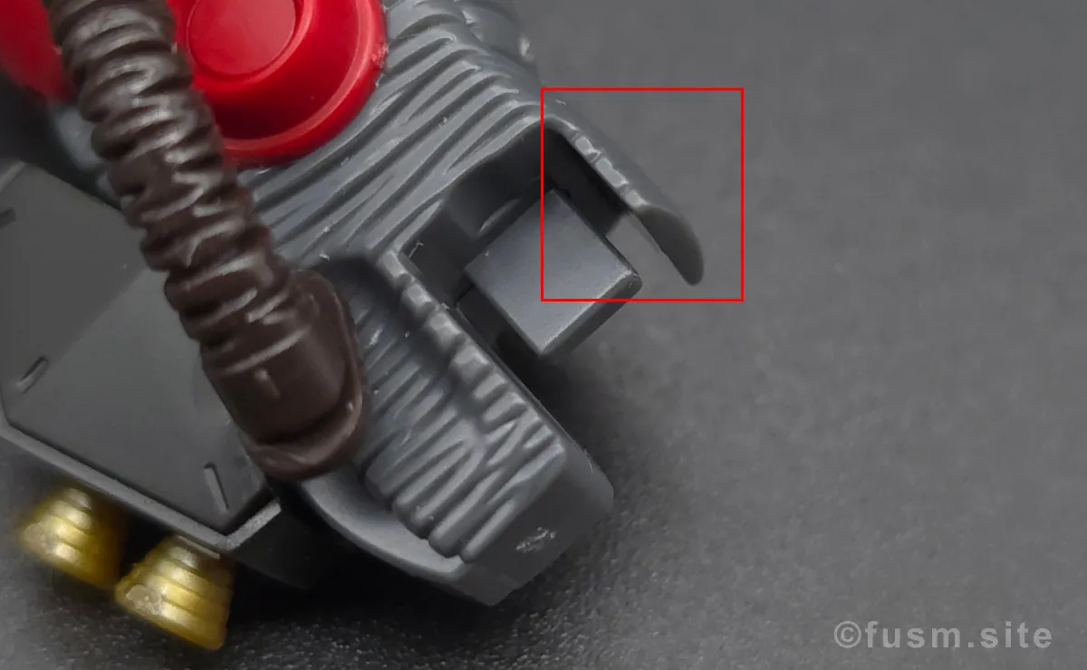 HG サイコ・ザク(ガンダム サンダーボルト版) レビュー 耐久力が弱い箇所 04