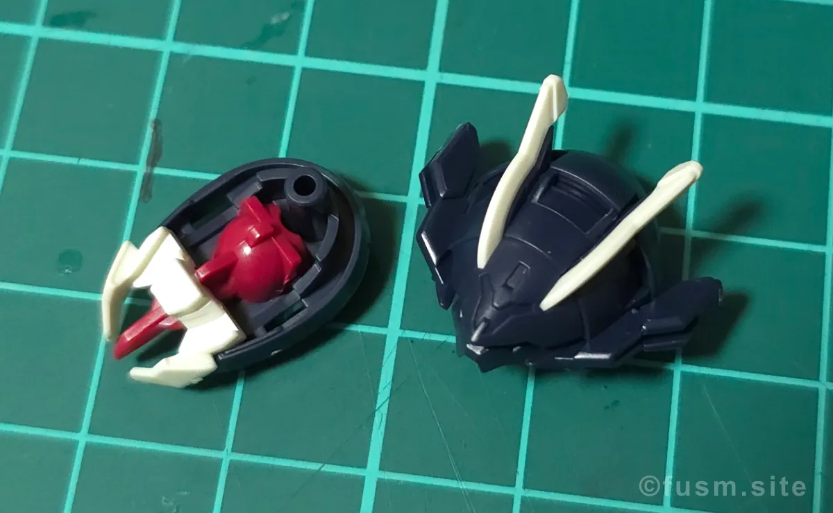 HG ガンダムザガン レビュー パーツ・構造・組み立て 02