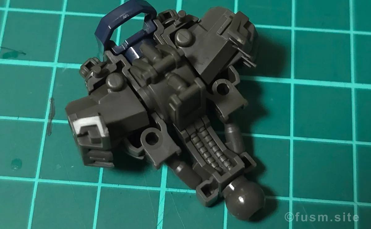 HG ガンダムザガン レビュー パーツ・構造・組み立て 03