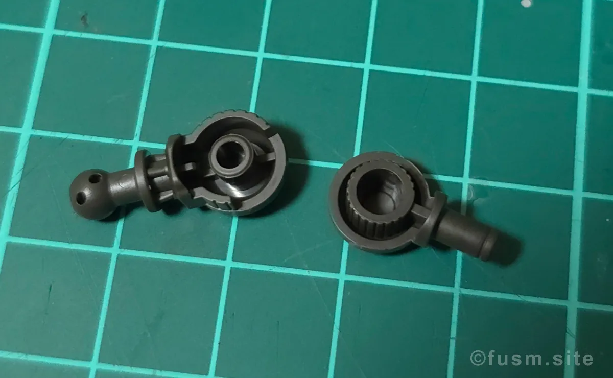 HG ガンダムザガン レビュー パーツ・構造・組み立て 05