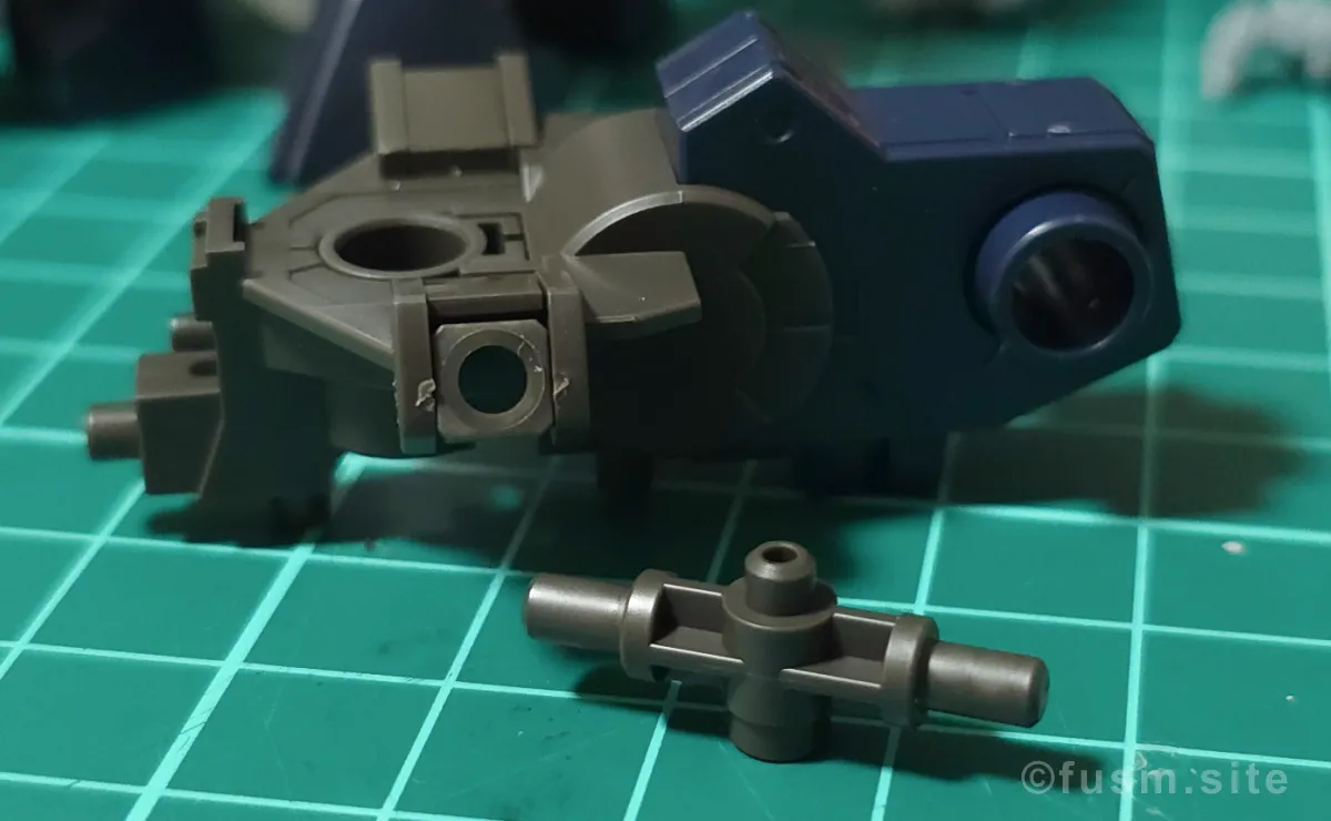 HG ガンダムザガン レビュー パーツ・構造・組み立て 12