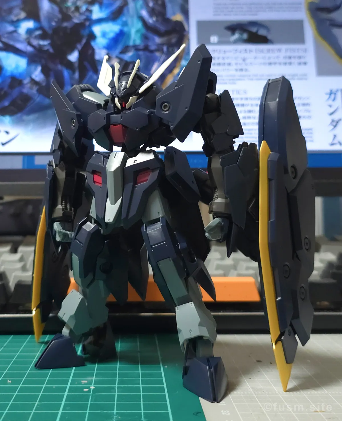 HG ガンダムザガン レビュー パーツ・構造・組み立て 13