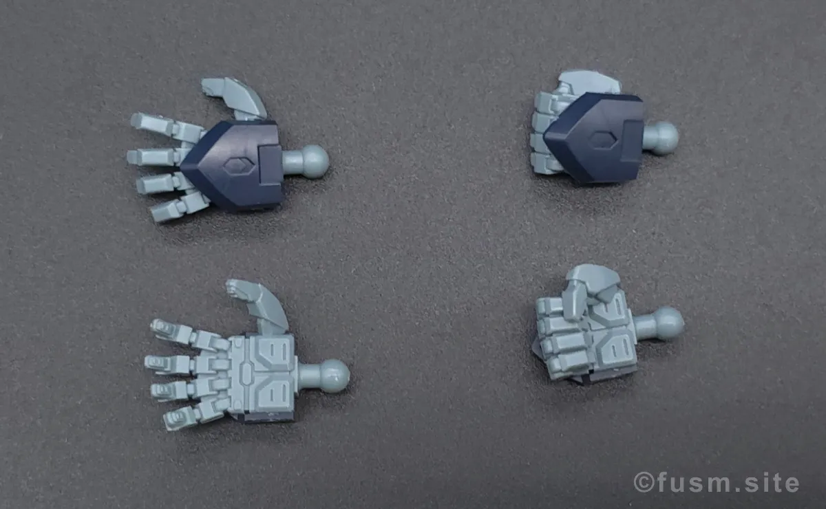 HG ガンダムザガン レビュー 付属品 01