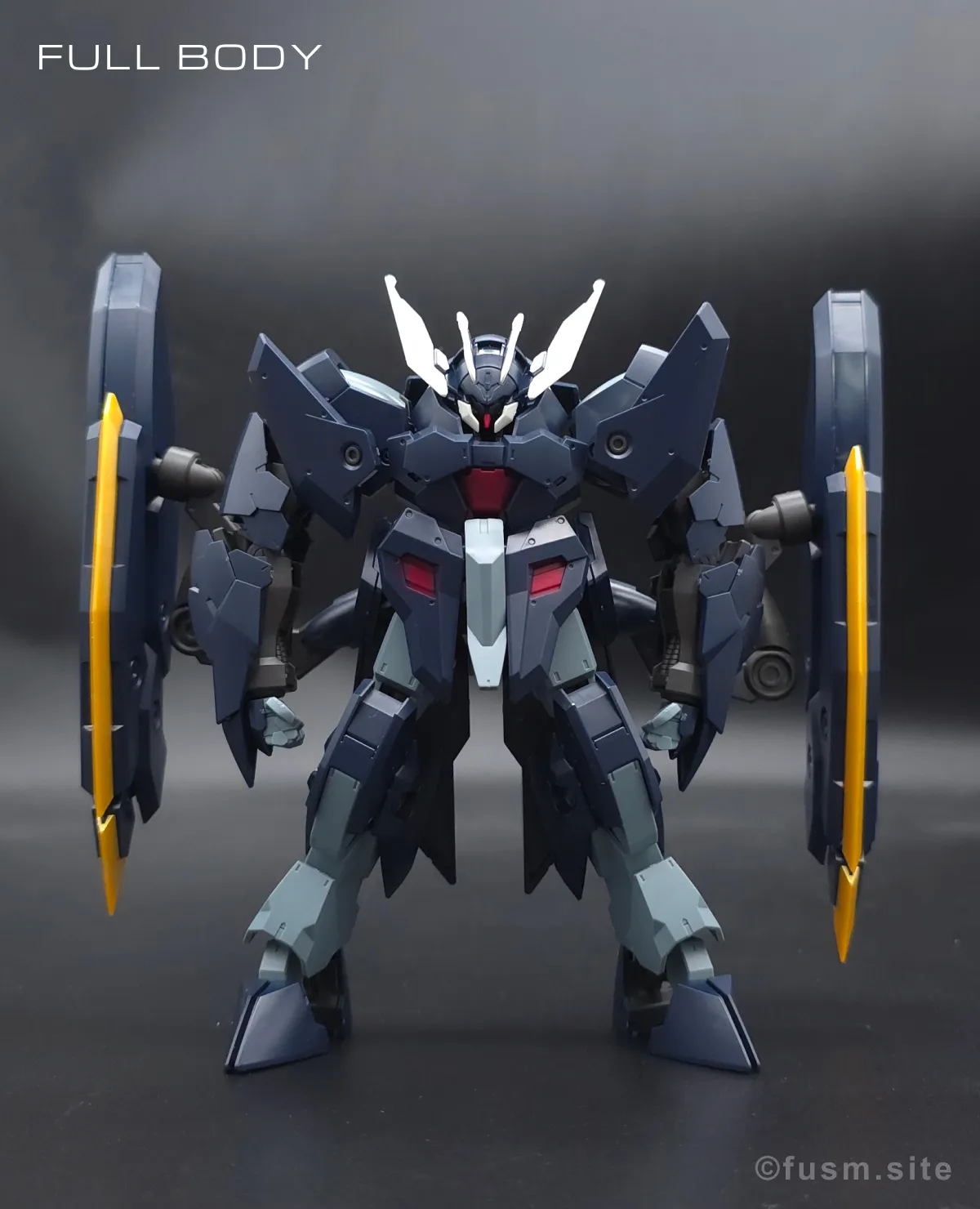 HG ガンダムザガン レビュー 多角的に見た全体の外観・素組み 01