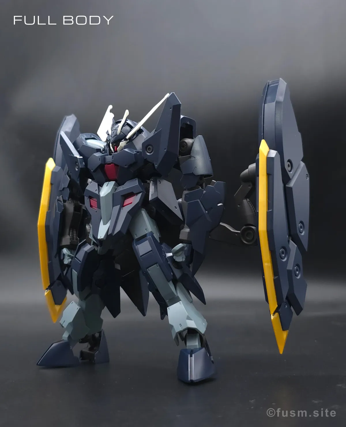 HG ガンダムザガン レビュー 多角的に見た全体の外観・素組み 02