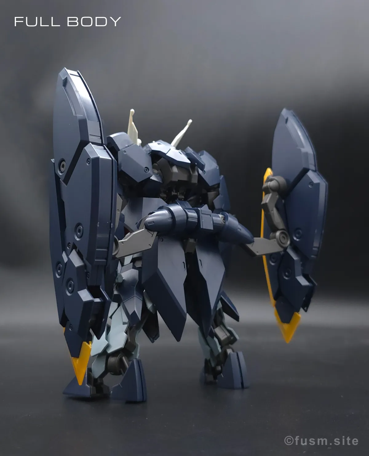 HG ガンダムザガン レビュー 多角的に見た全体の外観・素組み 03