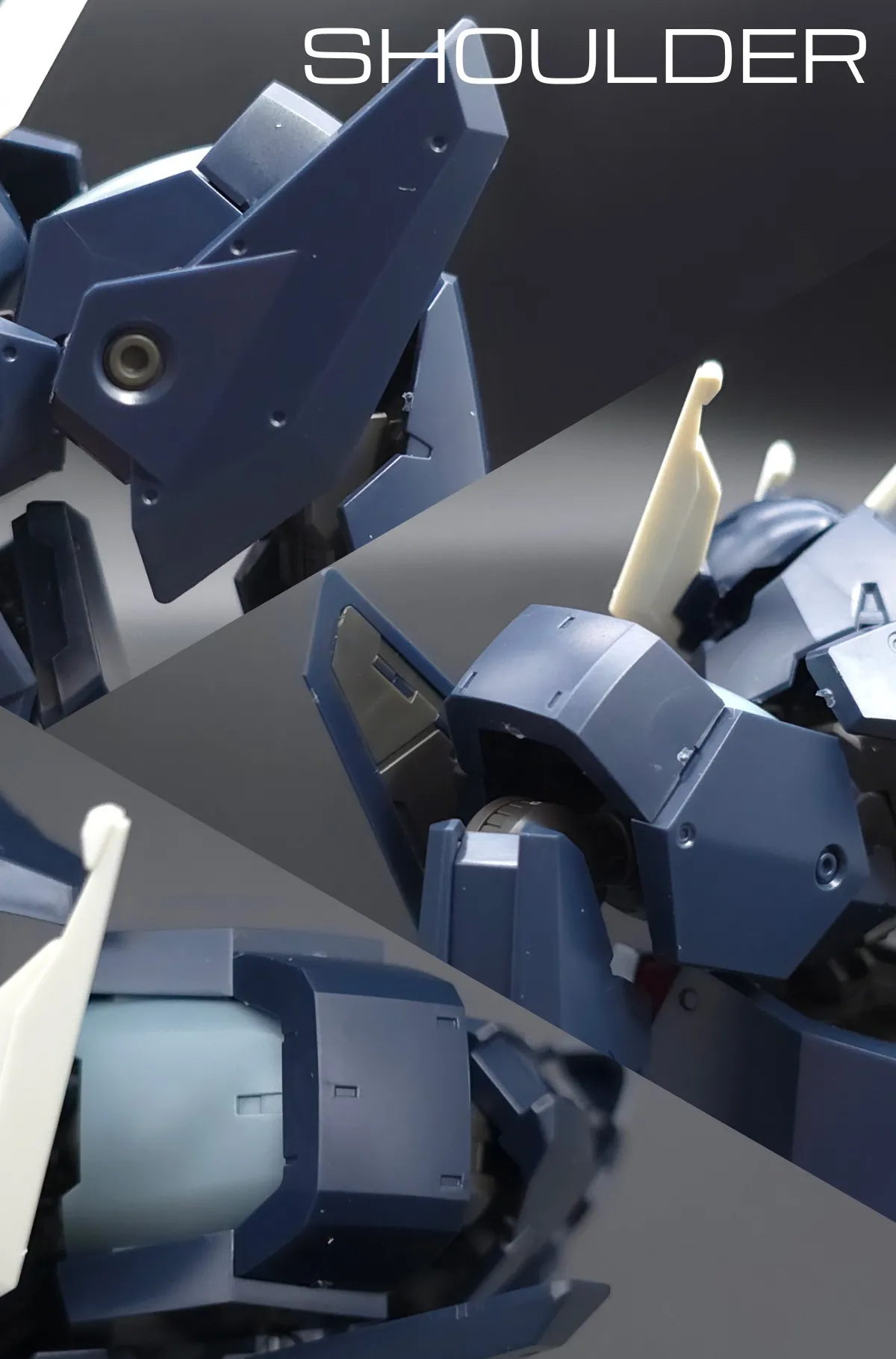 HG ガンダムザガン レビュー 肩ディテール 01