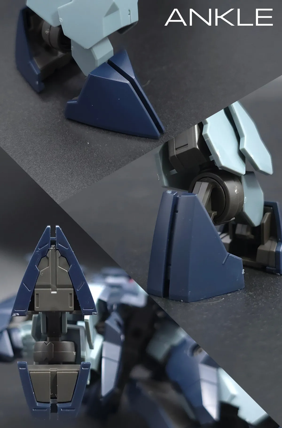 HG ガンダムザガン レビュー 脚部ディテール 02