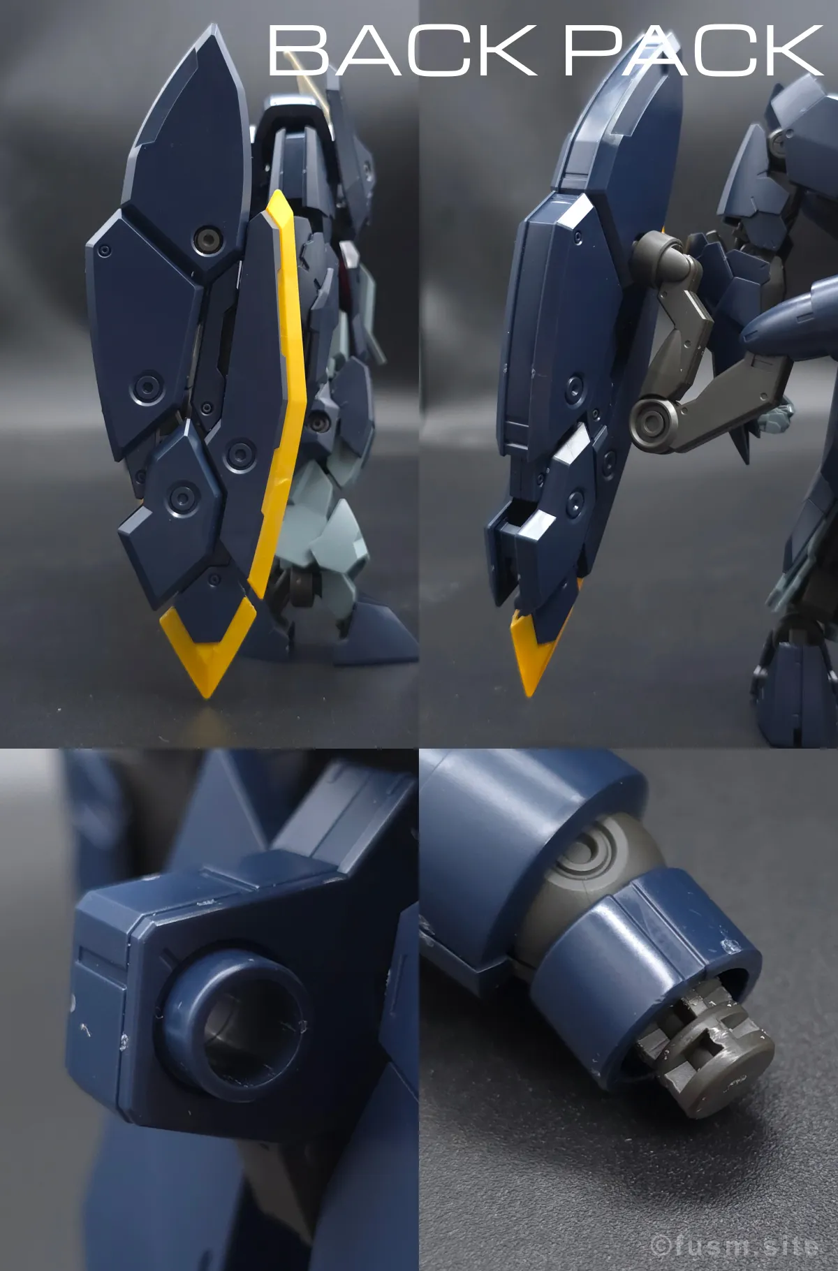 HG ガンダムザガン レビュー バックパックレビュー 01