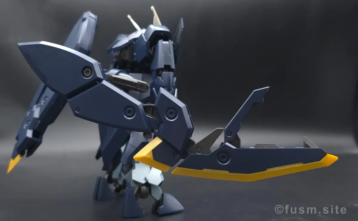 HG ガンダムザガン レビュー バックパックレビュー 可動域 02