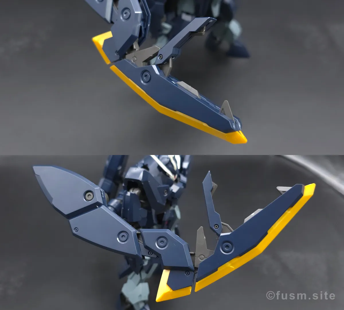 HG ガンダムザガン レビュー バックパックレビュー 可動域 03