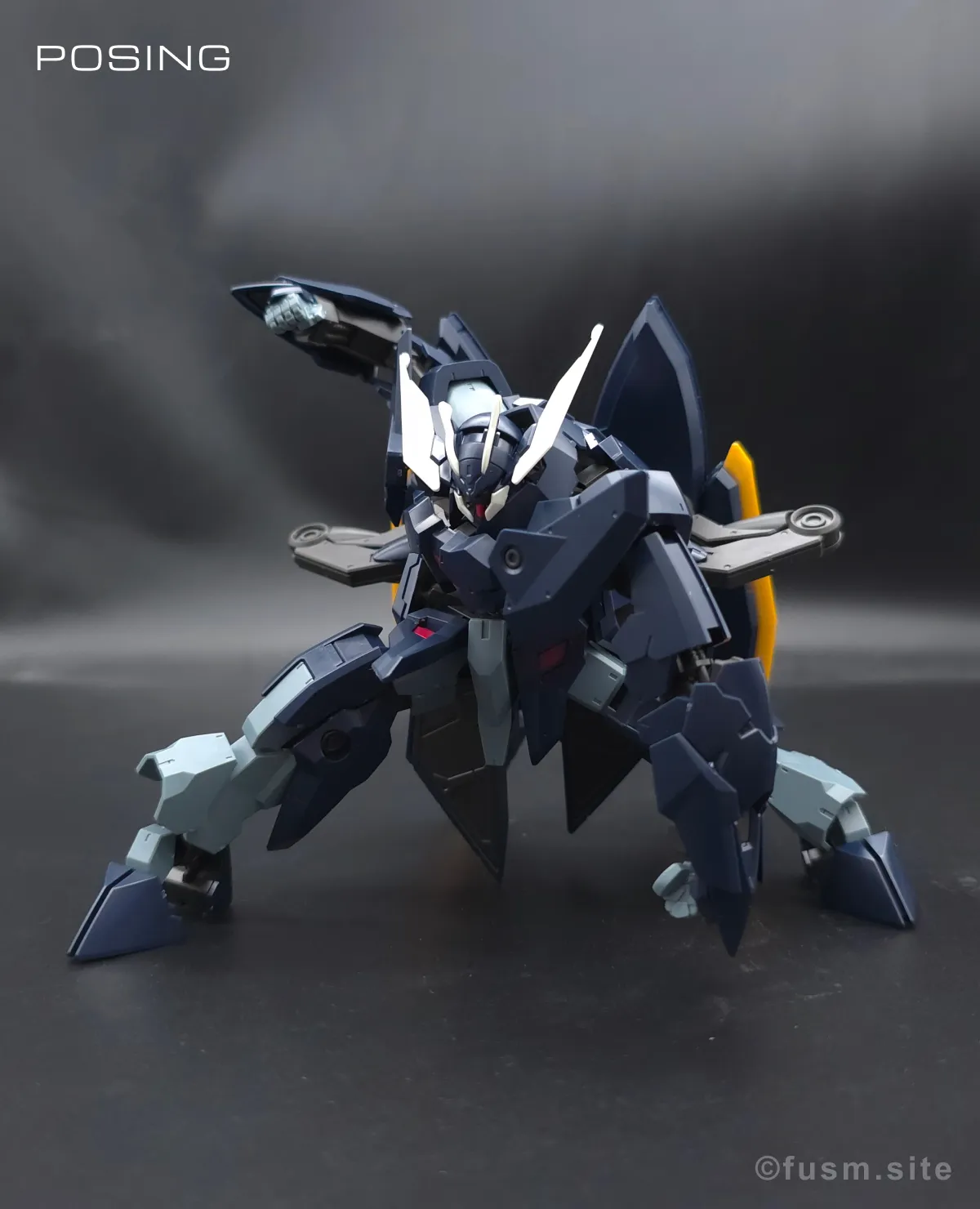 HG ガンダムザガン レビュー ポージング 02