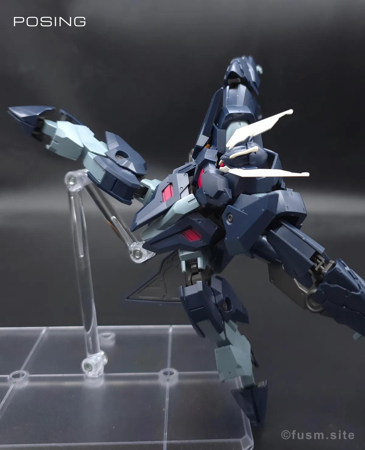 HG ガンダムザガン レビュー ポージング 05