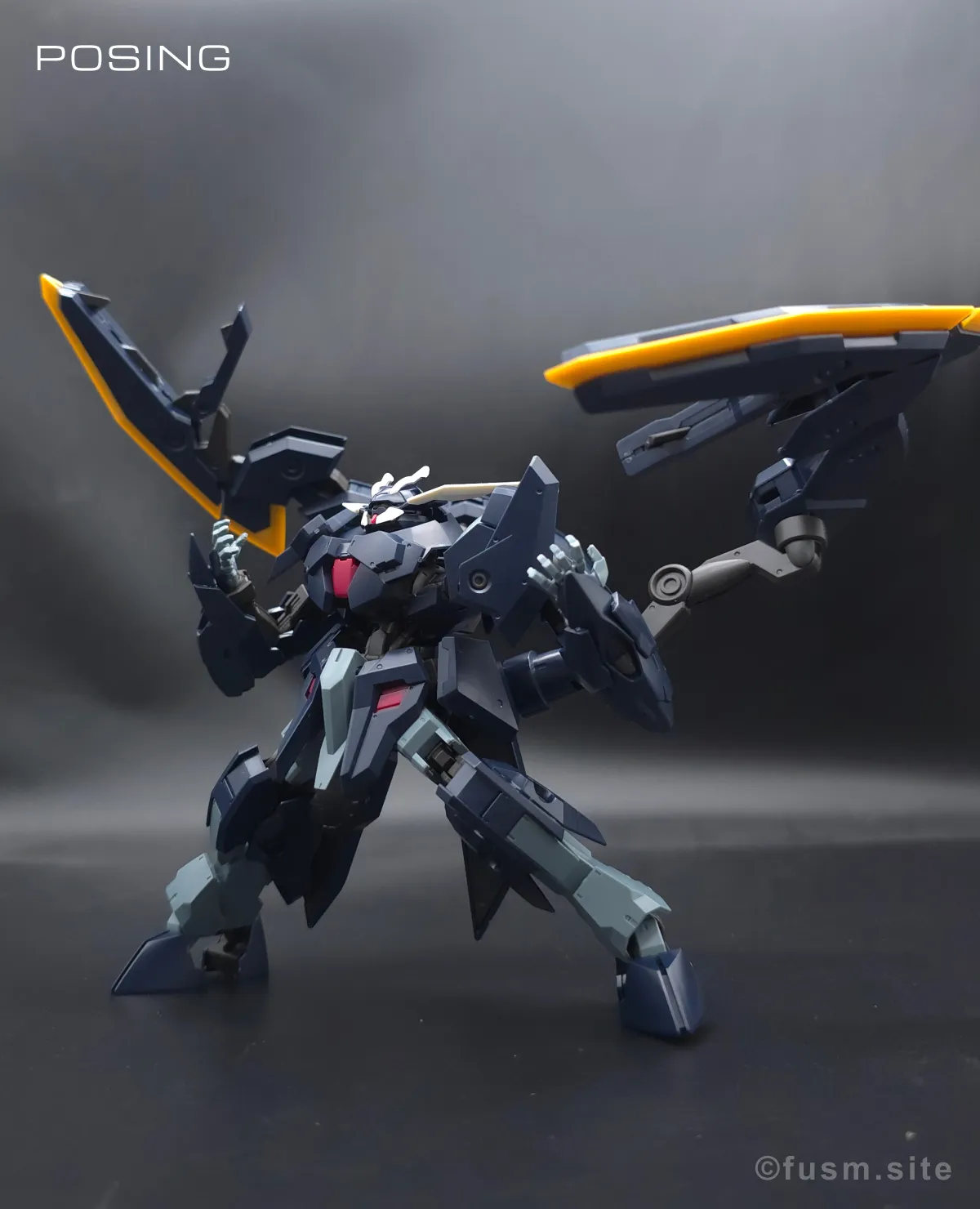 HG ガンダムザガン レビュー ポージング 06
